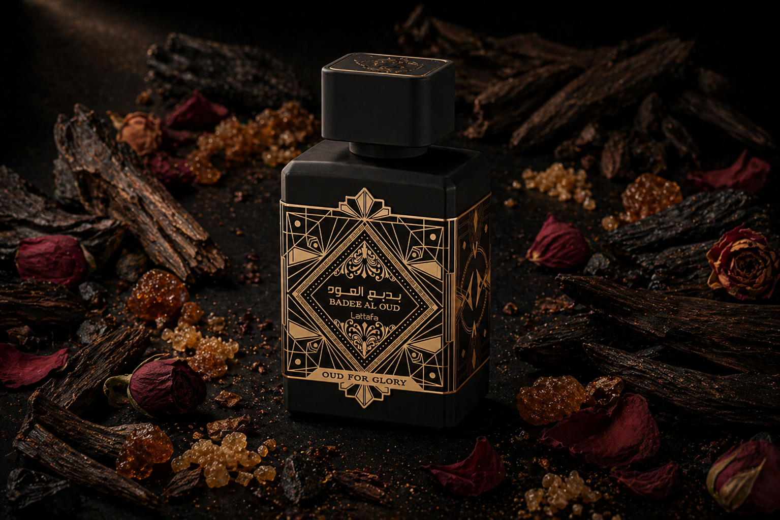 Lattafa Bade'e Al Oud Oud for Glory EDP — Fragrance Decant