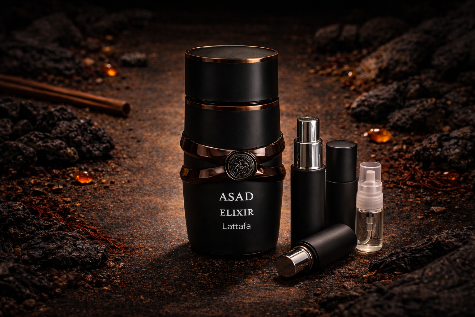 Lattafa Asad Elixir EDP — Fragrance Decant